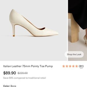 Quince cream stiletto